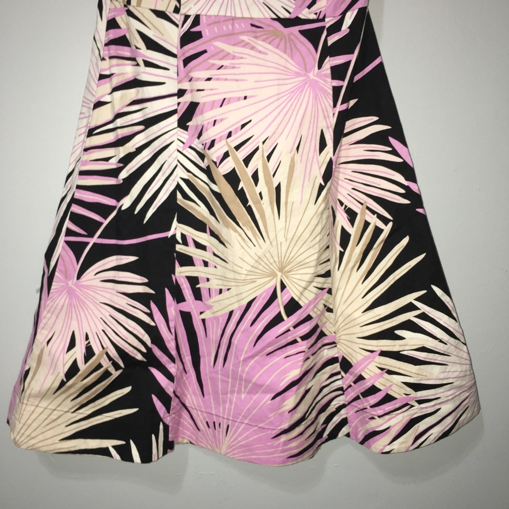 1 GAP Strapless Palm Tree Tropical Vacation Dress - Picture 3 of 5